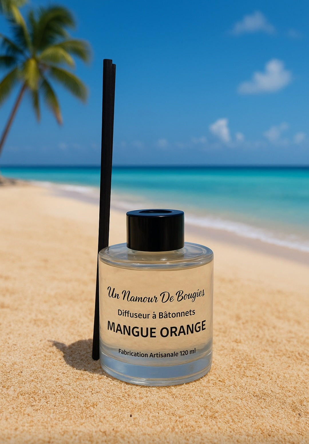 Diffuseur à Bâtonnets parfum MANGUE / ORANGE