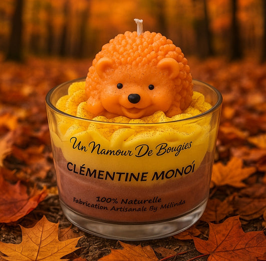 Bougie Gourmande Parfumée CLÉMENTINE MONOÏ