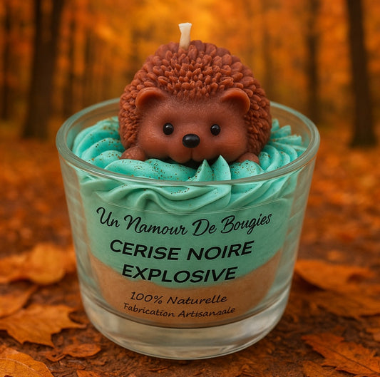 Bougie Gourmande Parfumée CERISE NOIRE EXPLOSIVE