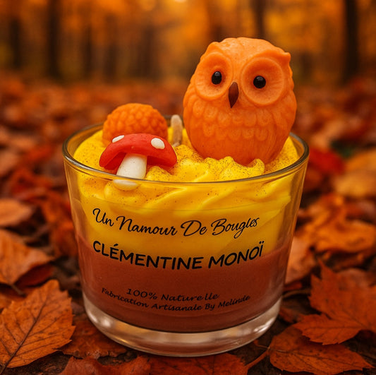 Bougie Gourmande Parfumée CLÉMENTINE MONOÏ
