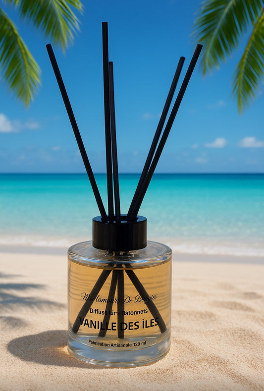 Diffuseur à Bâtonnets parfum VANILLE DES ÎLES