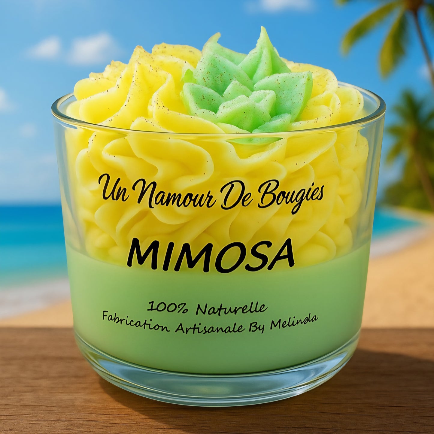 Bougie Gourmande Parfumée MIMOSA