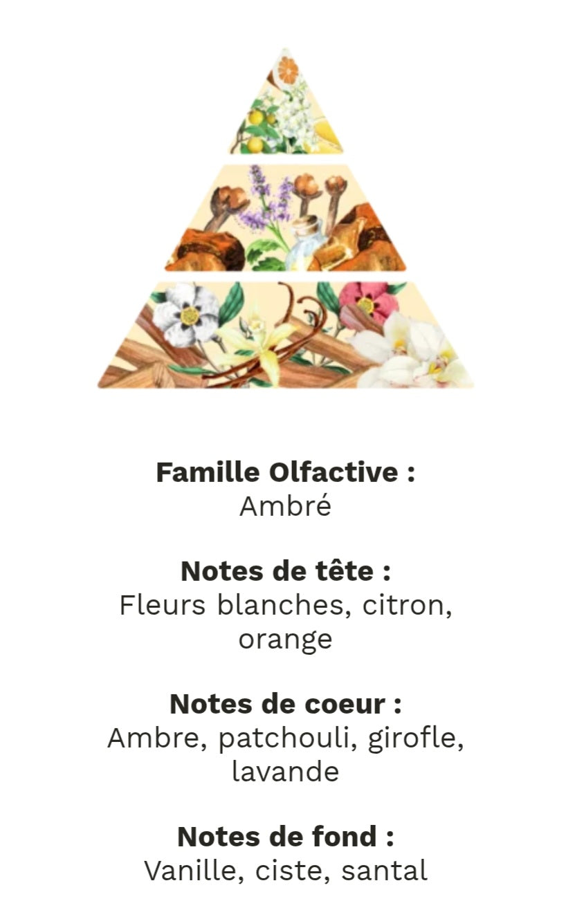 Bougie Gourmande Parfumée AMBRE