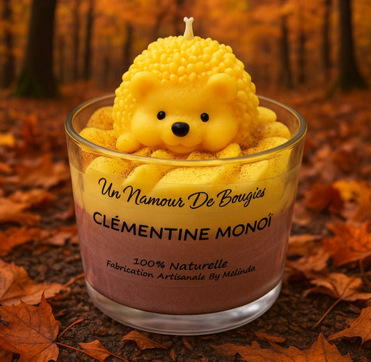 Bougie Gourmande Parfumée CLÉMENTINE MONOÏ
