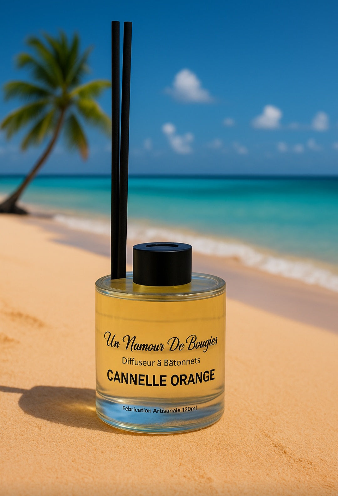 Diffuseur à Bâtonnets parfum CANNELLE / ORANGE